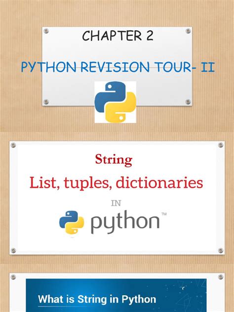 python4csip|2. Python Revision Tour – II.